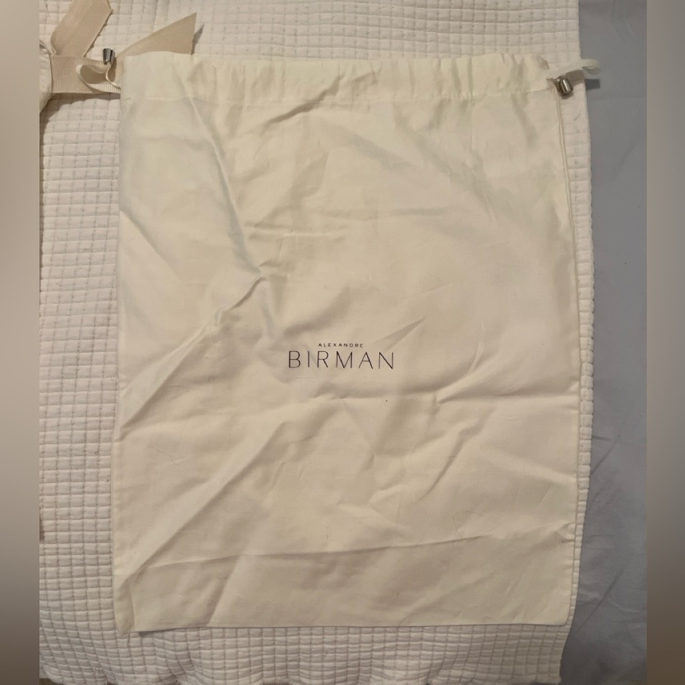 Alexandre Birman Ivory Dust Bag